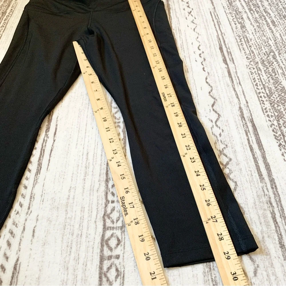 Nike DRI-FIT Black Pocket Sports Athletic Workout Leggings US Medium